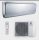 Gree U-Crown Silver GWH12UB oldalfali split klíma csomag 3,5 kW