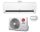 LG Dual Cool&Pure AP12RK oldalfali split klíma csomag 3,5 kW